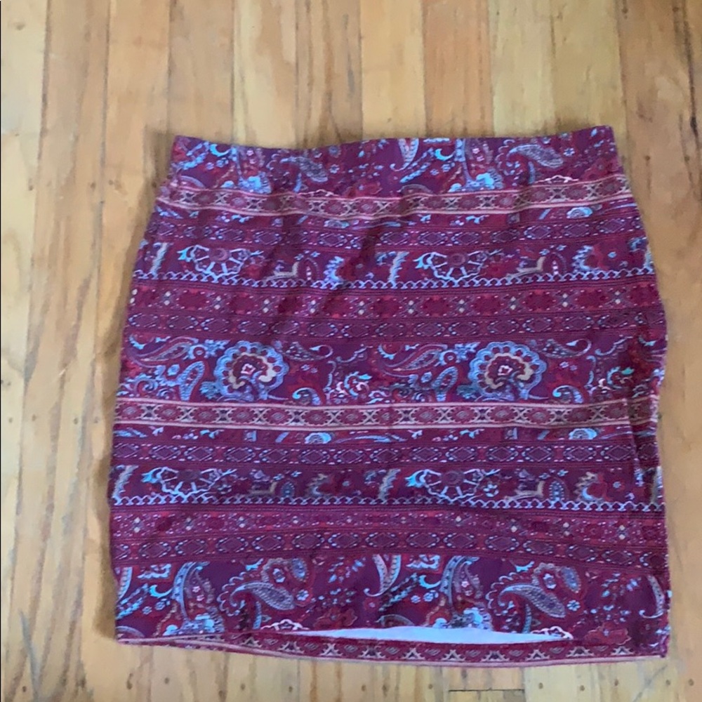 Mini skirts size large